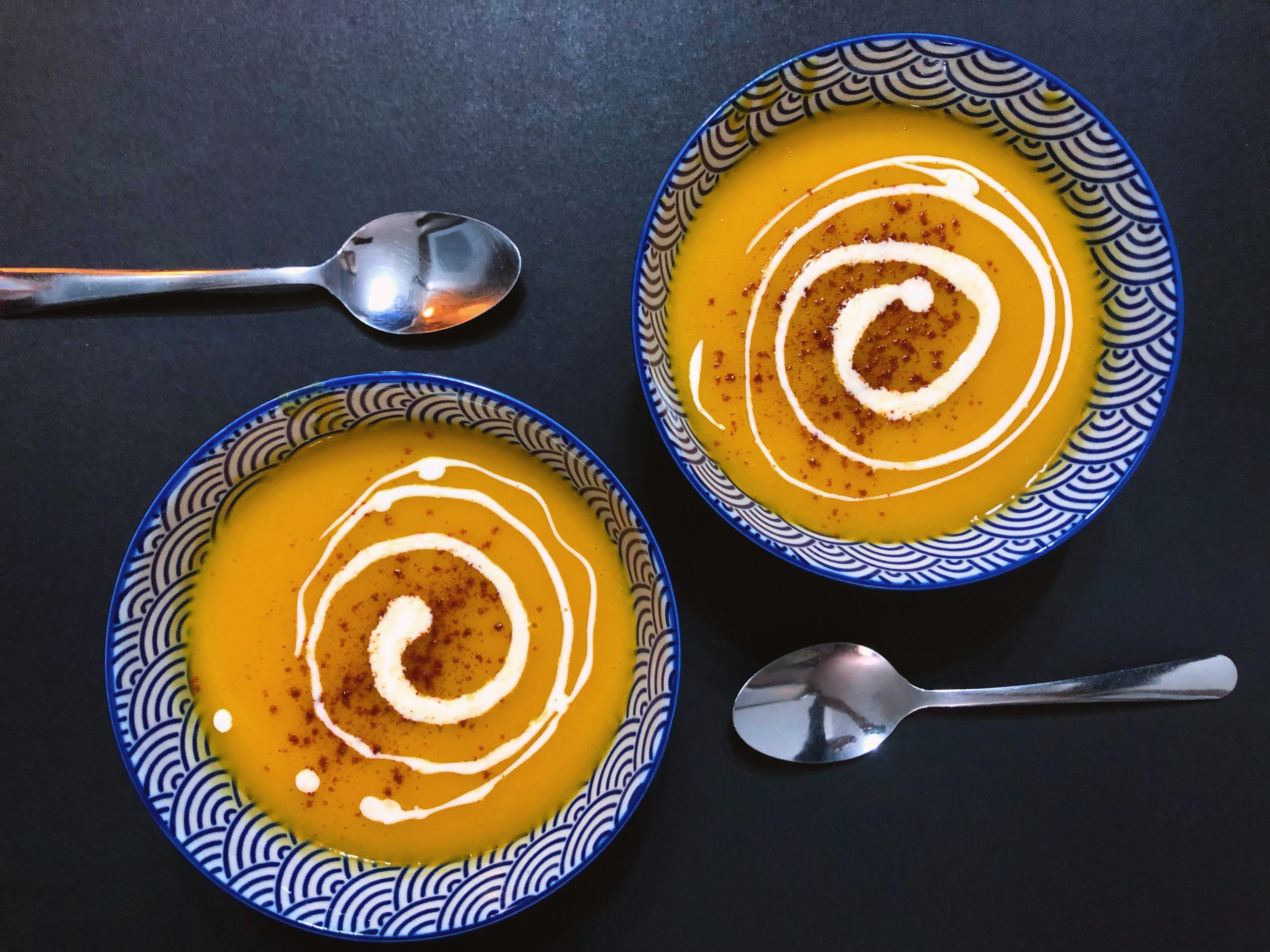 healthy dinner ideas: butternut squash soup